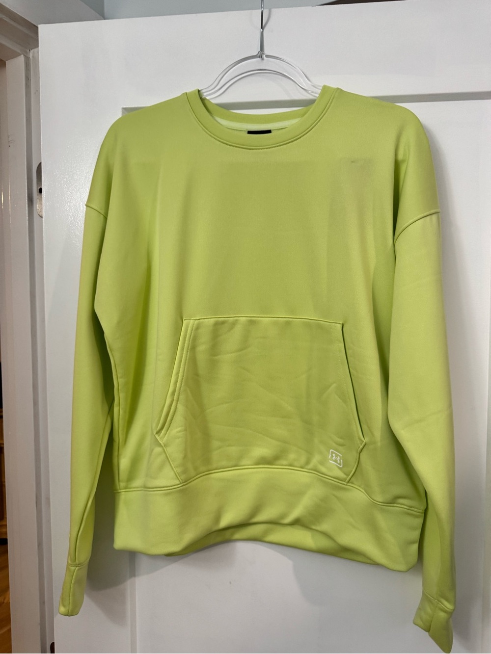 NWT Women’s Under Armour Crewneck Pullover Sweatshirt - Lime Green